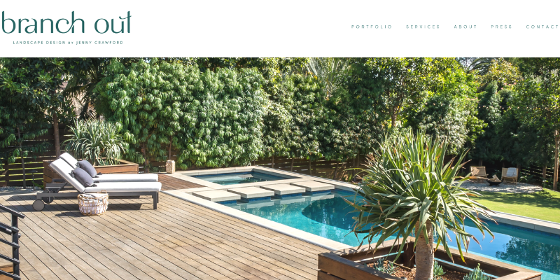 Photo of branch out website.